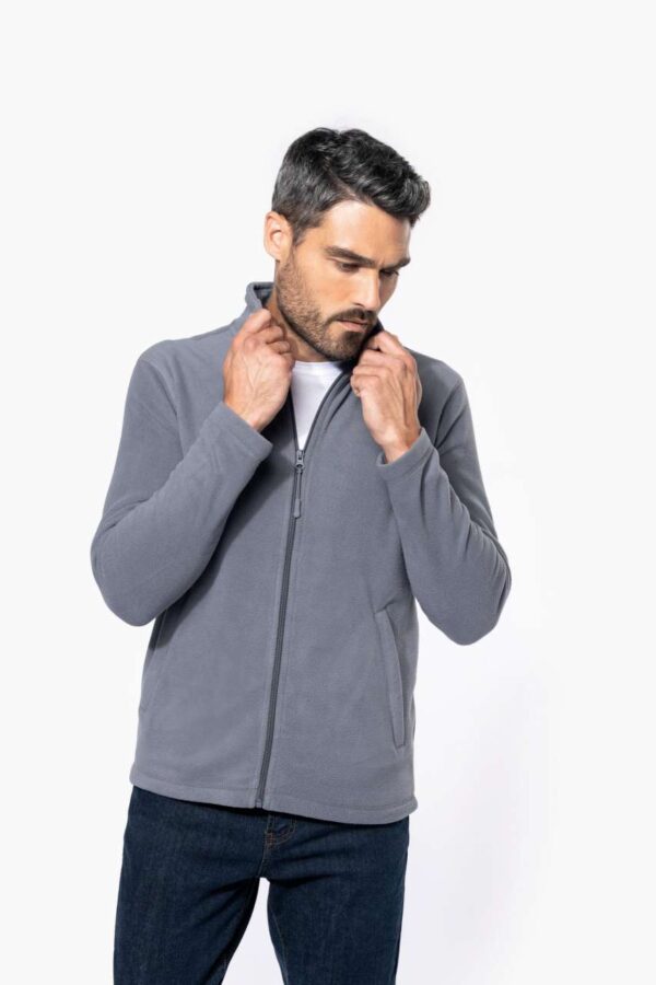 FULL ZIP MICROFLEECE JACKET