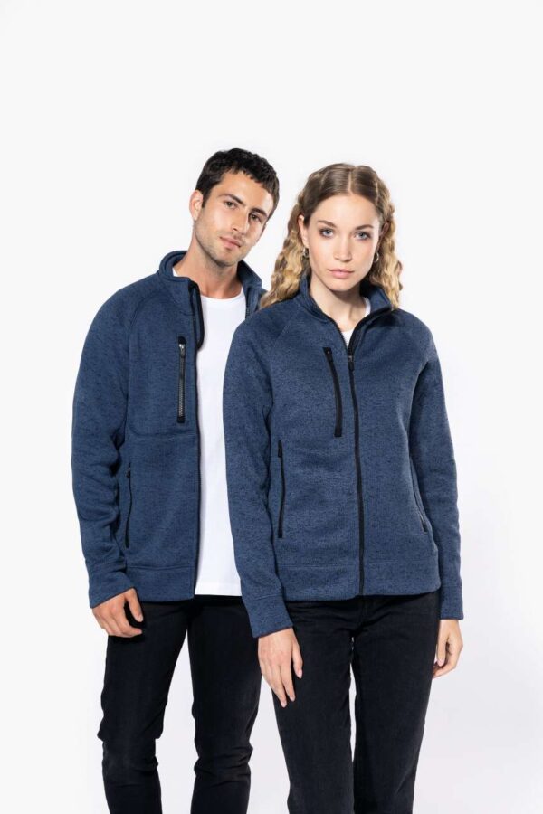 MEN'S FULL ZIP HEATHER JACKET