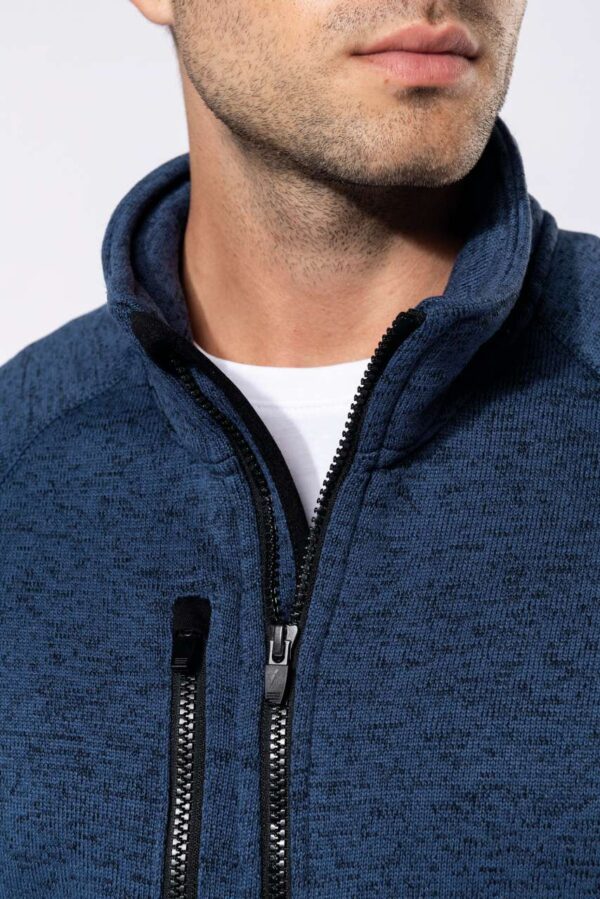 MEN'S FULL ZIP HEATHER JACKET