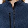 LADIES' FULL ZIP HEATHER JACKET - Image 4