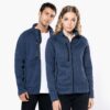 LADIES' FULL ZIP HEATHER JACKET - Image 8
