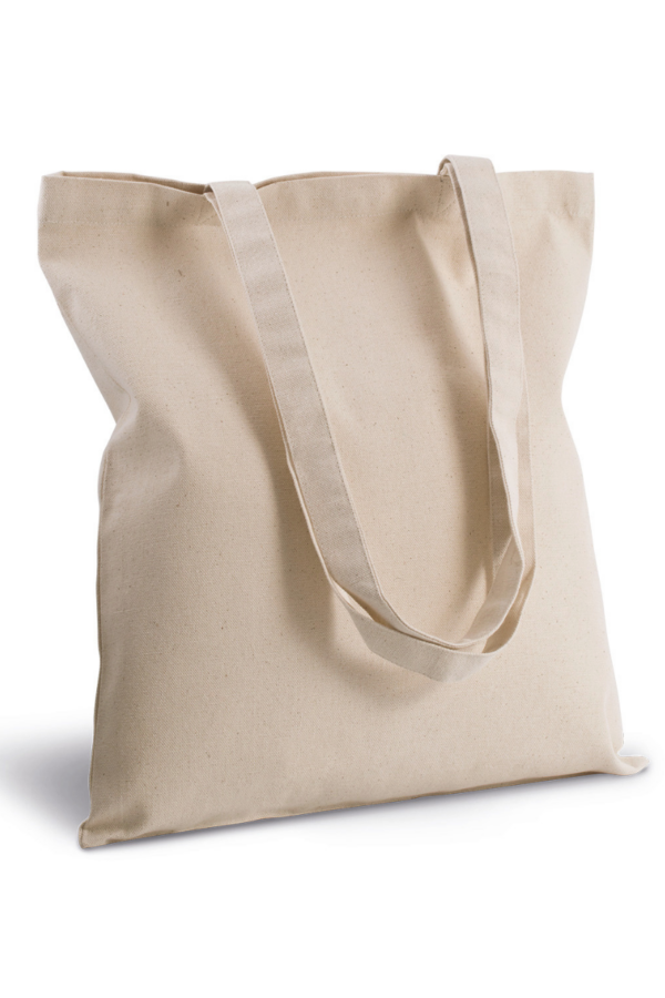 COTTON CANVAS SHOPPER BAG