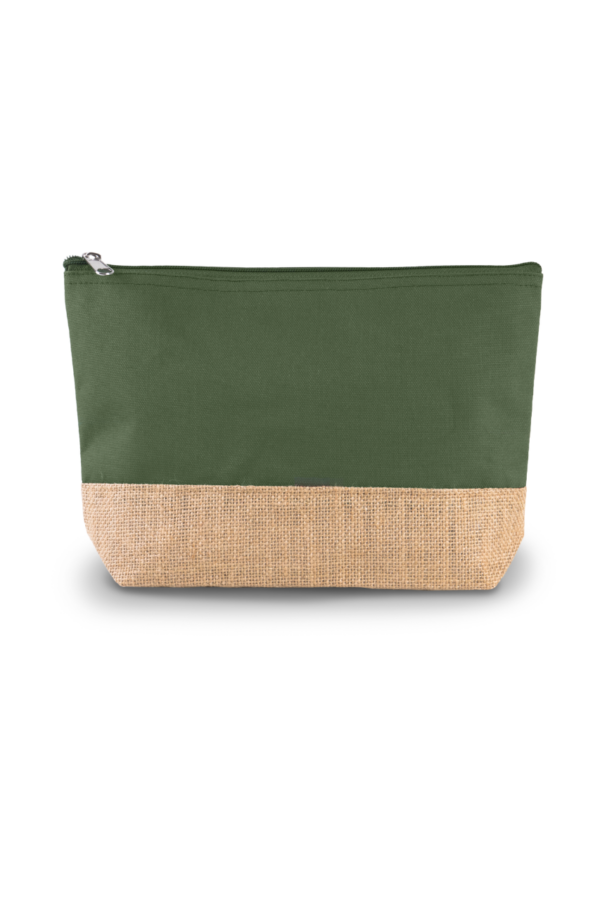 CANVAS & JUTE POUCH