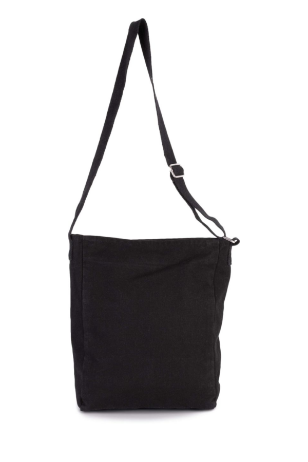 COTTON CANVAS SHOULDER BAG