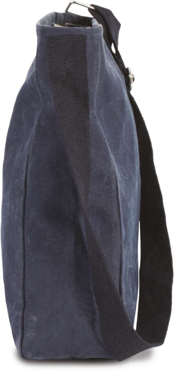 COTTON CANVAS SHOULDER BAG