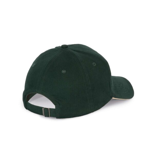 CAP WITH CONTRASTING SANDWICH PEAK - 6PANELS