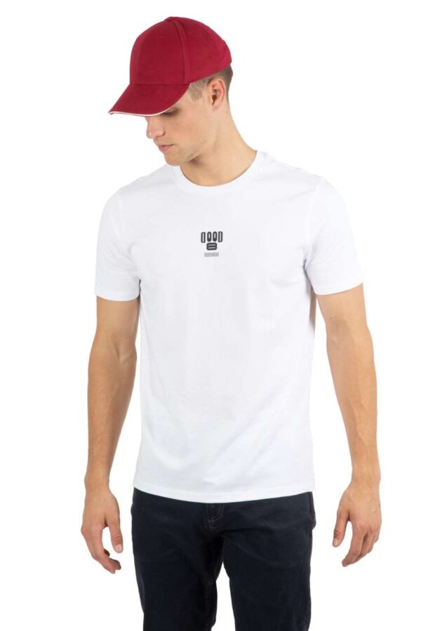 CAP IN ORGANIC COTTON WITH CONTRASTING SANDWICH PEAK - 6PANELS