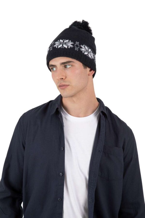 FAIR ISLE KNIT BEANIE