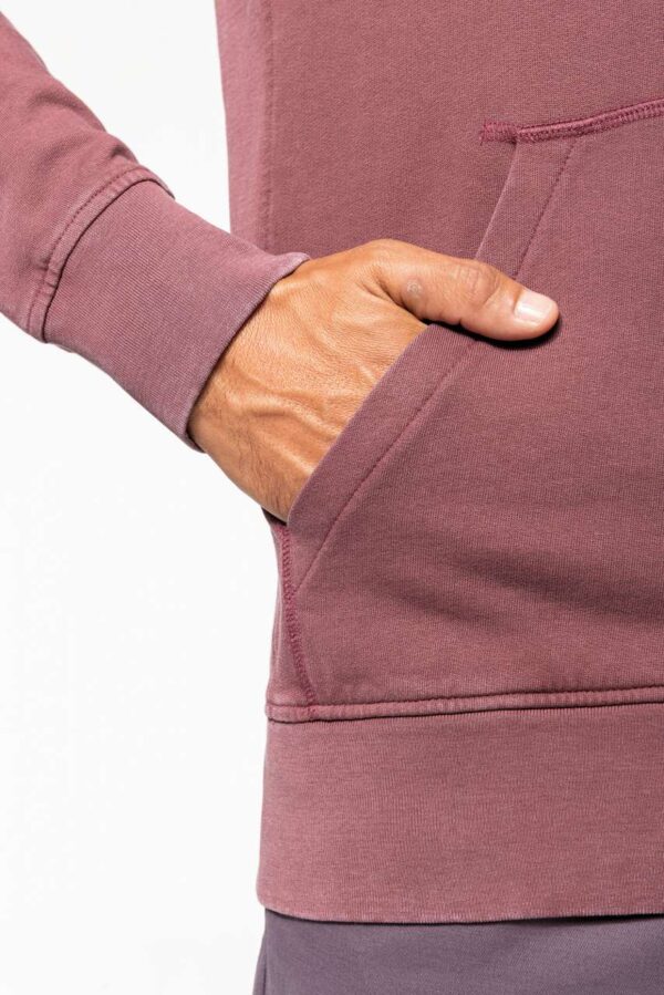 FRENCH TERRY HOODED SWEATSHIRT