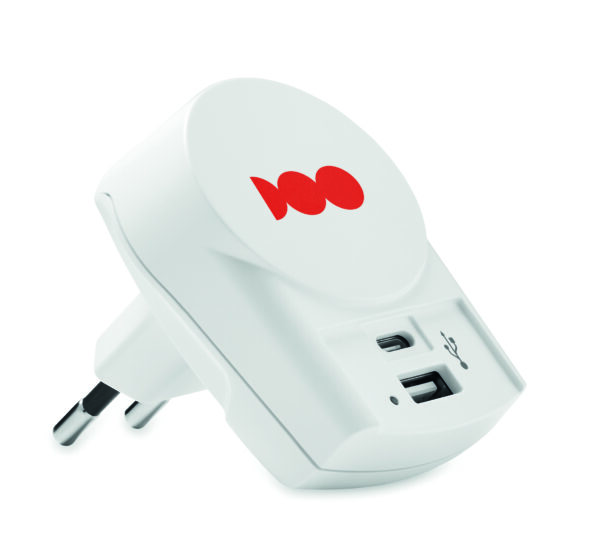 EURO USB CHARGER A/C