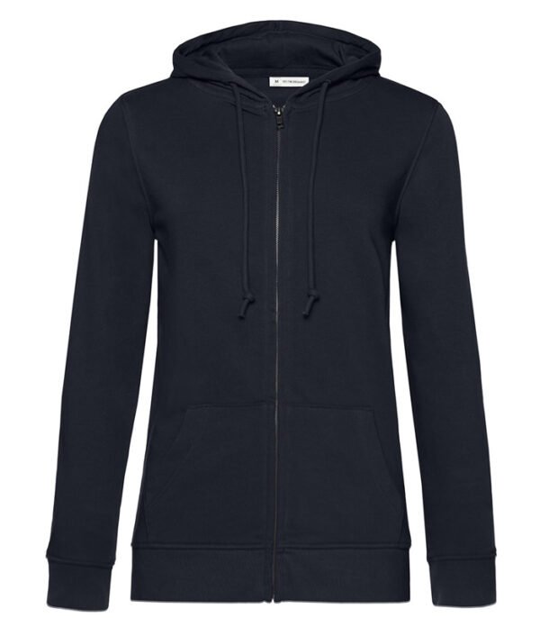 B&C | Organic Zipped Hood | women