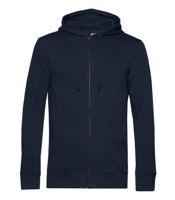 B&C | Organic Zipped Hood | men