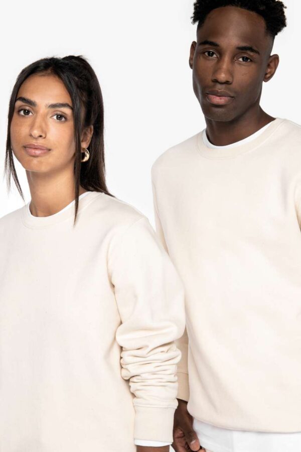 ECO-FRIENDLY UNISEX ROUND NECK SWEATSHIRT