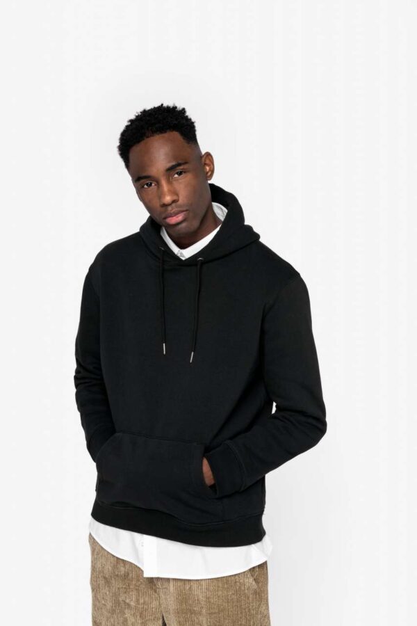 ECO-FRIENDLY UNISEX HOODED SWEATSHIRT