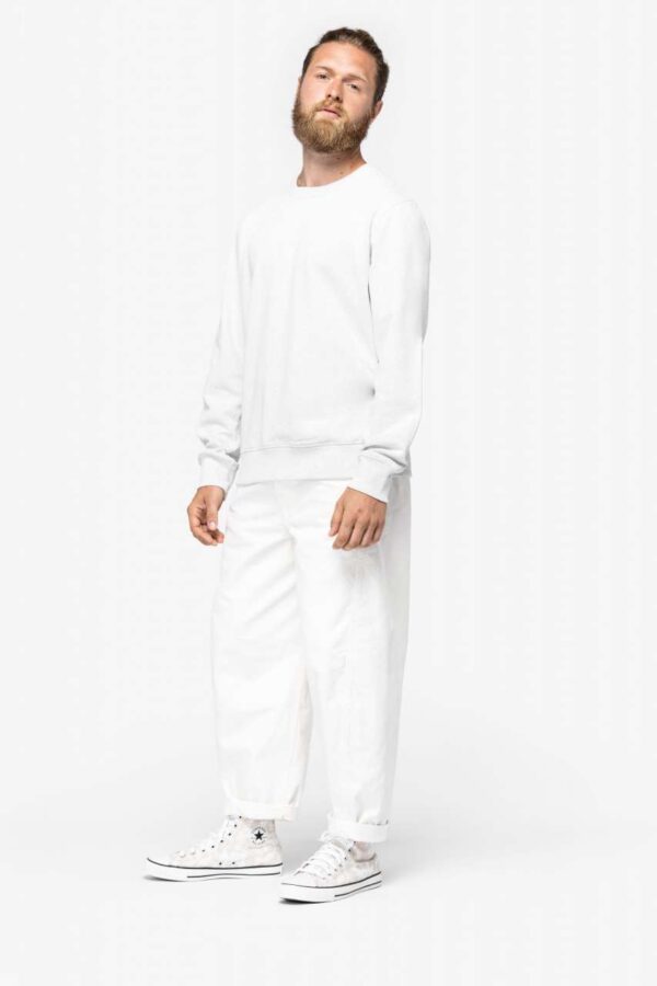 ECO-FRIENDLY UNISEX RECYCLED CREW NECK SWEATSHIRT