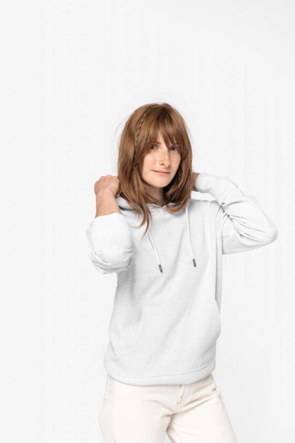 ECO-FRIENDLY UNISEX RECYCLED HOODED SWEATSHIRT