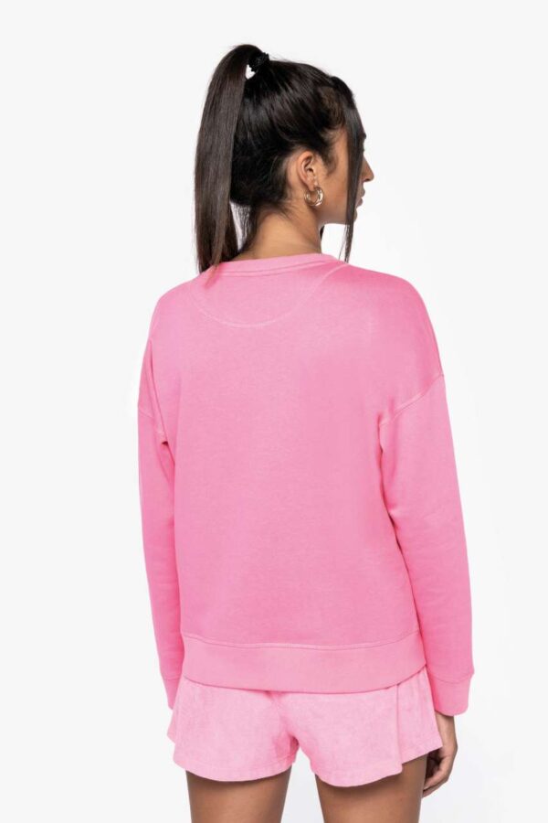 ECO-FRIENDLY LADIES’ DROP-SHOULDER SWEATSHIRT