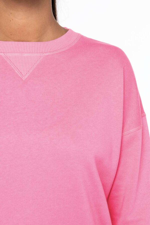 ECO-FRIENDLY LADIES’ DROP-SHOULDER SWEATSHIRT