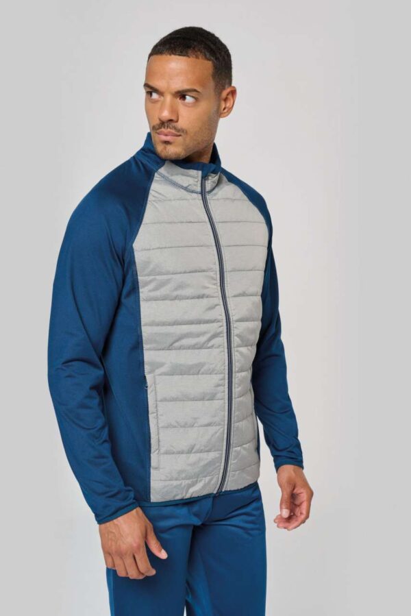 DUAL-FABRIC SPORTS JACKET