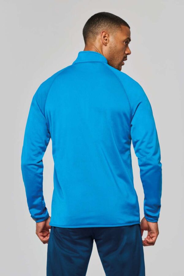 ADULTS' ZIP NECK TRAINING TOP