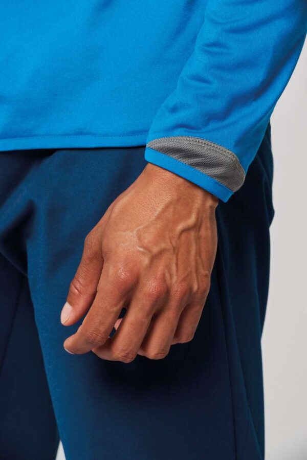 ADULTS' ZIP NECK TRAINING TOP