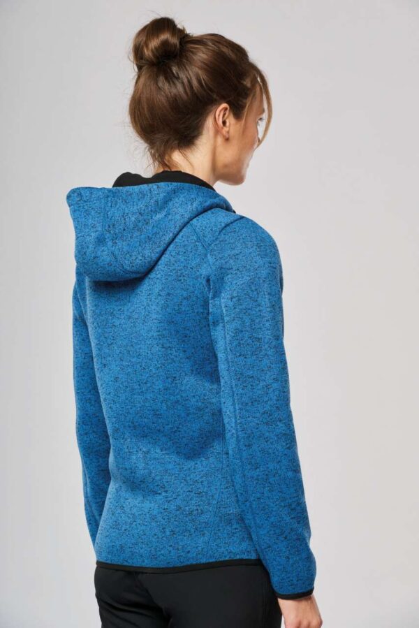 LADIES’ HEATHER HOODED JACKET