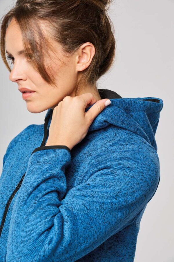 LADIES’ HEATHER HOODED JACKET