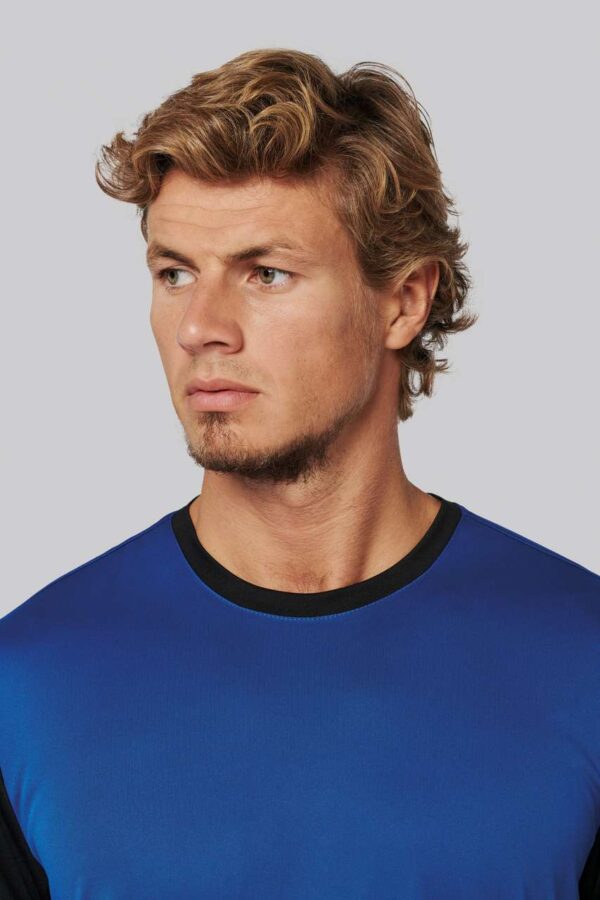 ADULTS' BICOLOUR SHORT-SLEEVED T-SHIRT