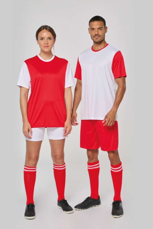 ADULTS' BICOLOUR SHORT-SLEEVED T-SHIRT