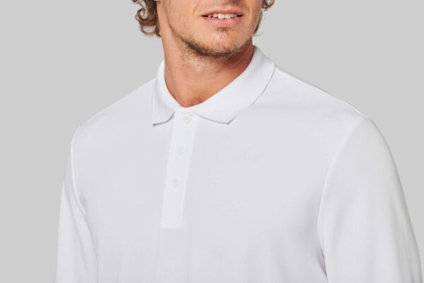 ADULT COOL PLUS® LONG-SLEEVED POLO SHIRT