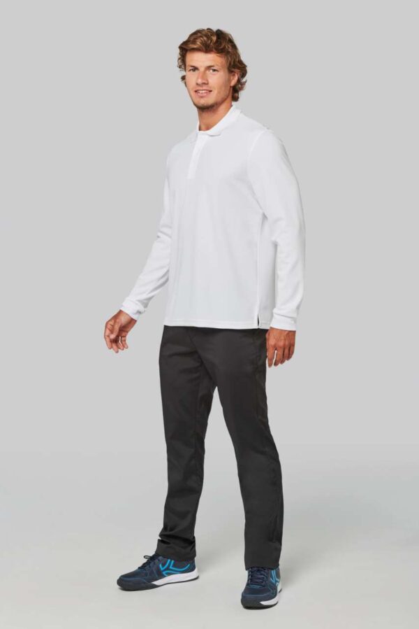 ADULT COOL PLUS® LONG-SLEEVED POLO SHIRT