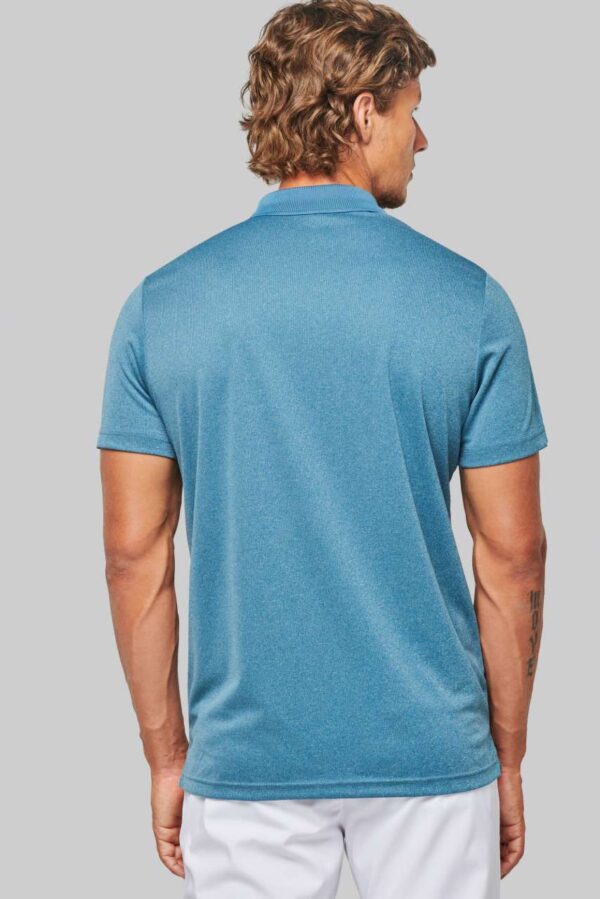 ADULT SHORT-SLEEVED MARL POLO SHIRT