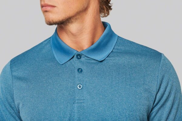 ADULT SHORT-SLEEVED MARL POLO SHIRT