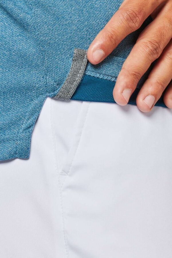 ADULT SHORT-SLEEVED MARL POLO SHIRT