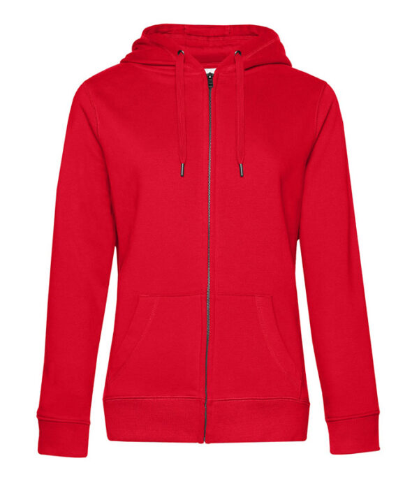 B&C | QUEEN Zipped Hood | women