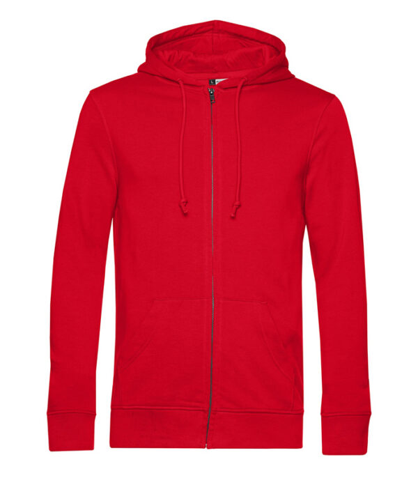 B&C | Organic Zipped Hood | men