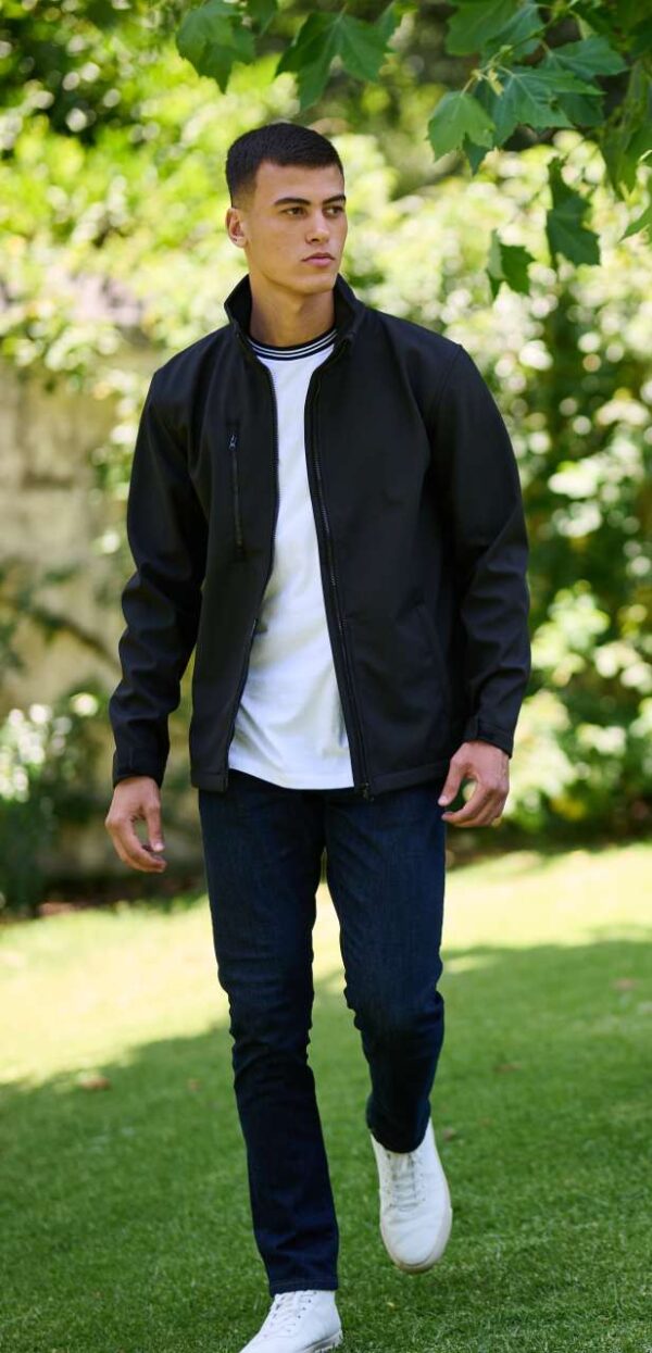 ABLAZE 3 LAYER PRINTABLE SOFTSHELL JACKET