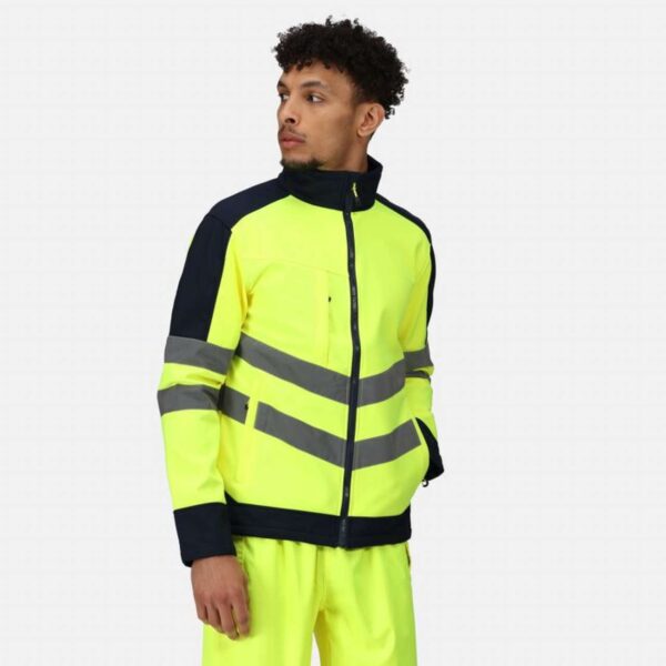 HI-VIS PRO 3 LAYER SOFTSHELL