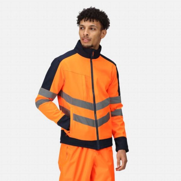 HI-VIS PRO 3 LAYER SOFTSHELL