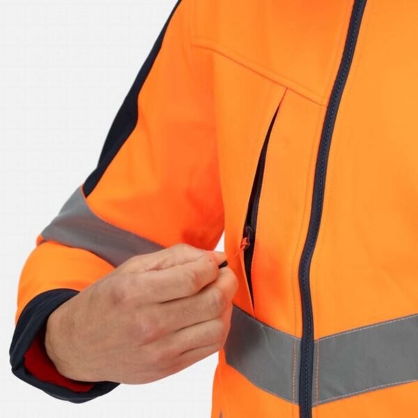 HI-VIS PRO 3 LAYER SOFTSHELL