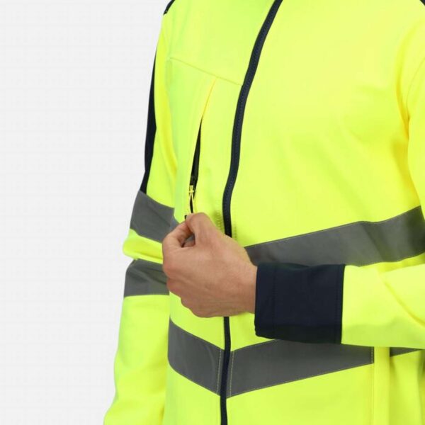 HI-VIS PRO 3 LAYER SOFTSHELL