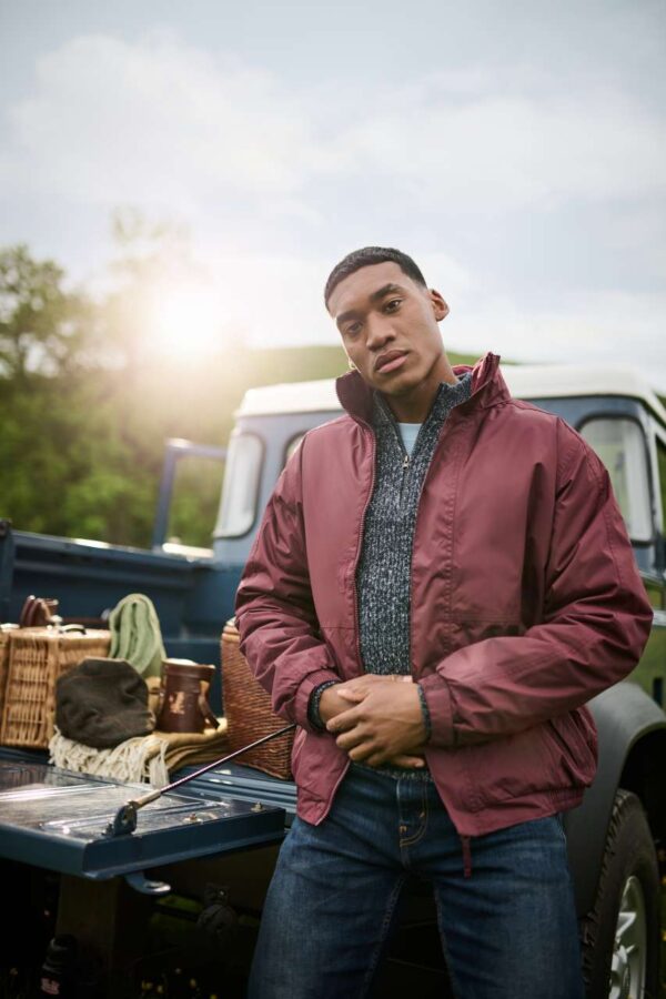 DOVER FLEECE LINED BOMBER JACKET