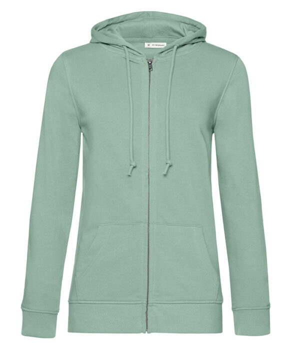B&C | Organic Zipped Hood | women