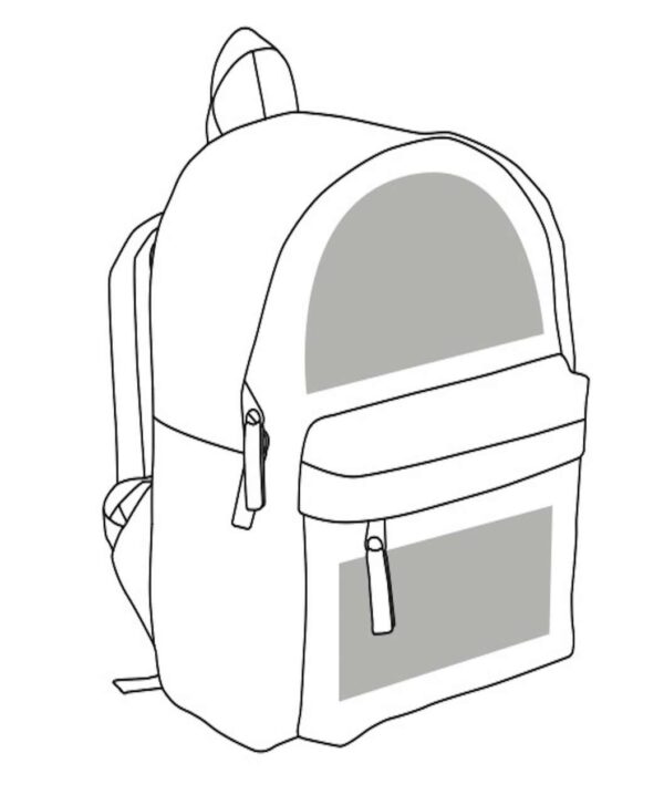 SOL'S RIDER - KIDS' 600D POLYESTER RUCKSACK