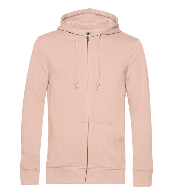 B&C | Organic Zipped Hood | men