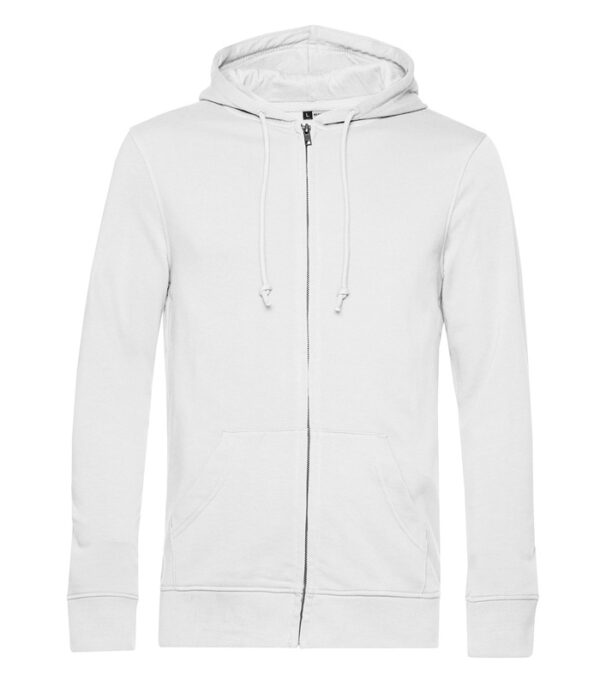 B&C | Organic Zipped Hood | men