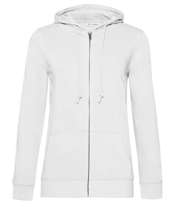 B&C | Organic Zipped Hood | women