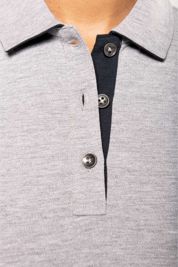 LADIES’ SHORT-SLEEVED LONGLINE POLO SHIRT