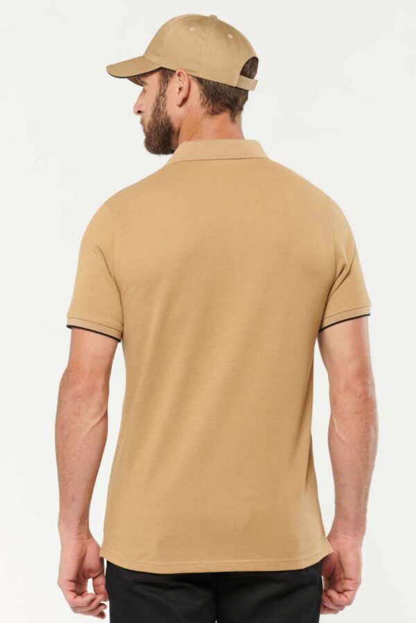 MEN'S SHORT-SLEEVED CONTRASTING DAYTODAY POLO SHIRT