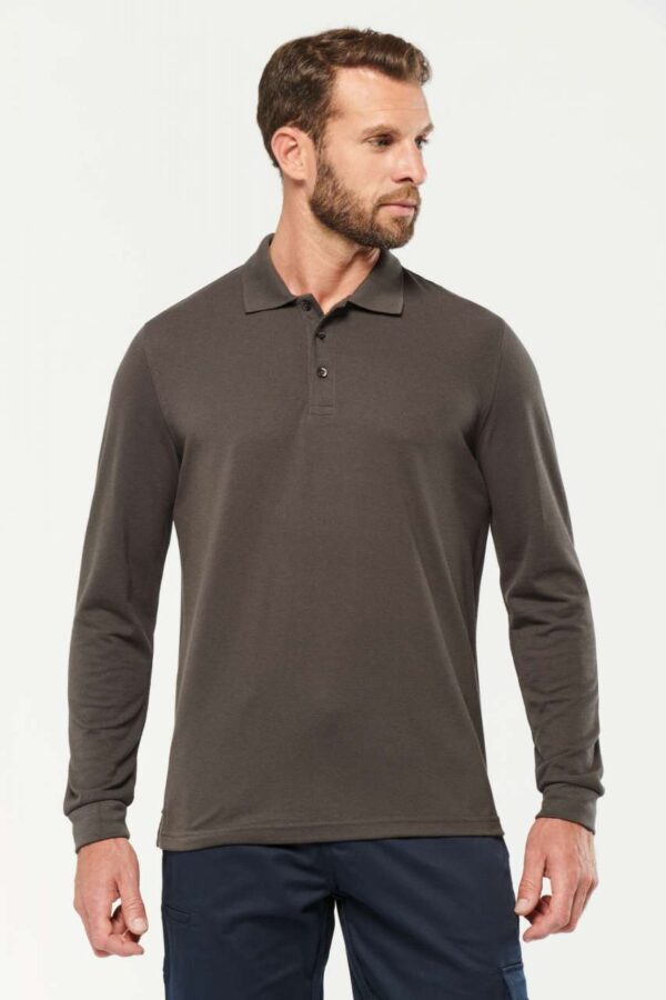 MEN'S LONG-SLEEVED POLO SHIRT